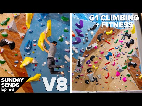 AWESOME Bouldering Gym Colorado - Sunday Sends Ep. 93 - G1 Climbing + Fitness, Broomfield CO