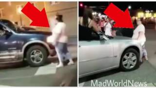 WATCH: Cop-Hating Protester Refuses To Let Cars Pass, Fed Up Driver Has Brutal Surprise