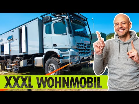 Ein KOLOSS auf DREI Achsen - 26 Tonnen | ROOM TOUR | Krug Expedition Mercedes Arocs 6x6