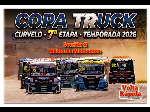 Copa Truck 2026 - Curvelo - 7ª Etapa - Corrida 2 - Melhores Momentos