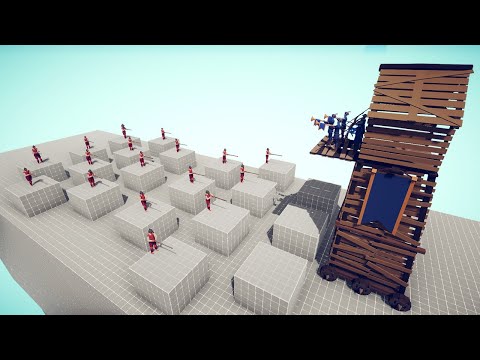 Secret Tower Vs Every Unit | Totally Accurate Battle Simulator TABS