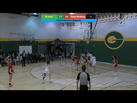 RSEQ Basketball féminin 🏀 Trois-Rivières @ Saint-Jean [11/10/2024]