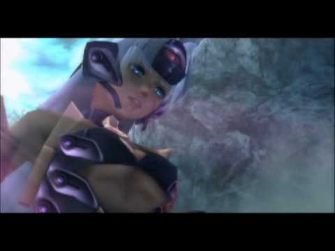 Xenosaga lll - KOS-MOS versus T-elos