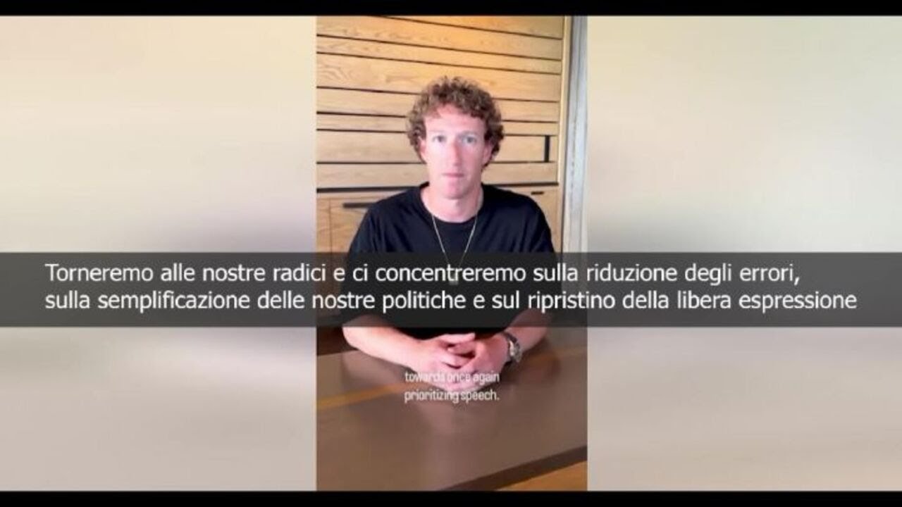 Zuckerberg: Elimineremo il fact-checking su Facebook e Instagram