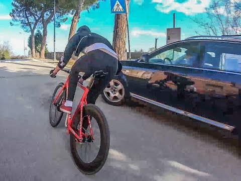 INCREDIBLE VIDEO @wolfbotts like a rocket - CINELLI SHARK - NO BRAKES -