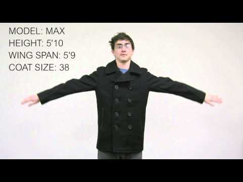 Coat-Check'n The Schott NYC 32oz Naval Pea Coat