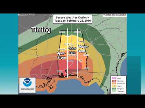 February 23, 2016 Weather Xtreme Video - Morning Edition