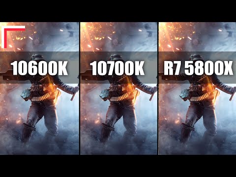 Intel i5-10600K vs Intel i7-10700K vs AMD Ryzen 7 5800X — Test in 10 Games! [1080p, 1440p, 4K]