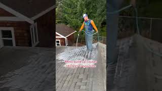 Why You Need a Roof Soft Wash | Kill + Prevent Moss | Seattle ProWash Roof Cleaning