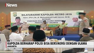 Datangi MUI DKI Jakarta, Kapolda Berharap Polisi Bisa Bersinergi dengan Ulama - iNews Sore 08/12