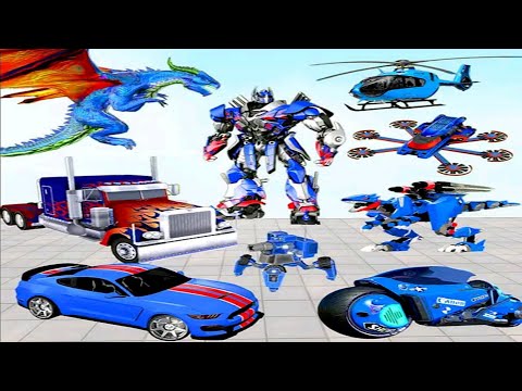 Multi Robot Transform: Truck Robot War - Android iOS Gameplay