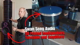 3D Printed HiFi - Loudspeakers & Turntable - Swan Song Audio  (Axpona 2026)