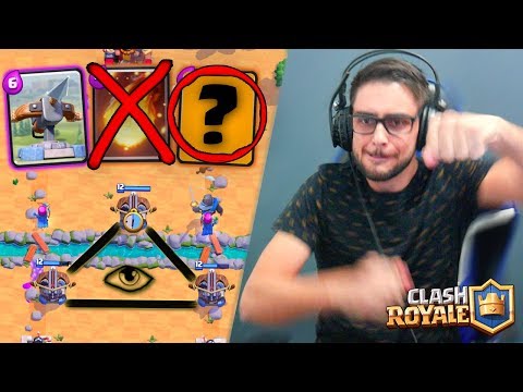 BUGUEI A RANKED COM UMA CARTA!!! GANHEI TODAS NO CLASH ROYALE