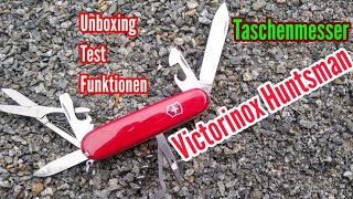 Victorinox Huntsman Test unboxing Funktionen Schweizer Taschenmesser MacGyver