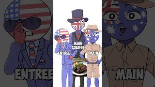 DIFFERENT ENGLISH 👅 #countryhumans