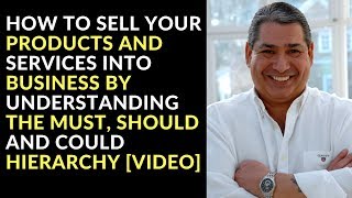 Business Tip - How To Sell Your Products and Services into Businesses