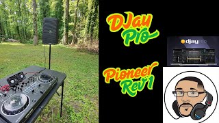 Using the Pioneer Rev 1 with an iPhone and DJay Pro.