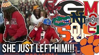 Jacob Copeland&#39;s Mom Walks Away Disappointed After Son Chose Florida!!! National Signing Day Recap