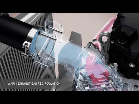 Euro 6 engine technology 3D Animation GB Renault Trucks  By Ashiq Ali Whatsapp 03417086244