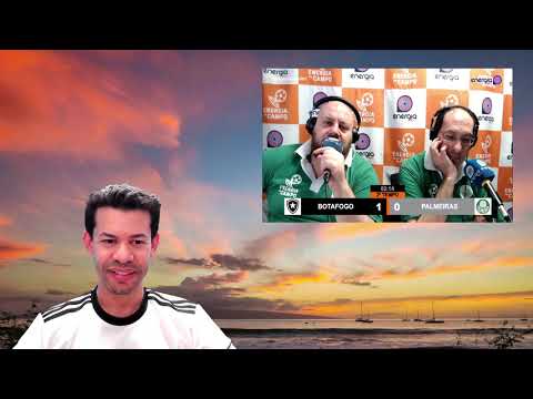 REAÇÕES | BOTAFOGO 2X1 PALMEIRAS | CAMPEONATO BRASILEIRO.