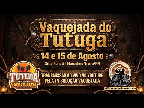 TUTUGA PAQ DE VAQ MARCELINO VIEIRA/RN #aovivo#vaquejadaaovivo #transmissãoaovivo #vaq #tv #cavalo