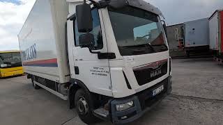 شاحنة مقفلة MAN TGL 12.220, EURO 6, HYDRAULICK&Eacute; ČELO B&Auml;R, 18 PALET | صورة 4 - Autoline