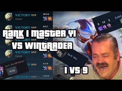 Wuju Style RANK 1 MASTER YI - Challenger HARDCARRY -  Wild Rift GAME HIGHLIGHTS (NEW SKIN GIVEAWAY!)