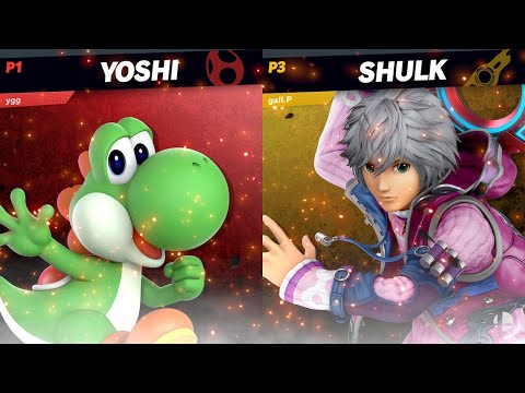 ygg (Yoshi, Pichu) vs gall.P (Shulk, Pichu) - JMLeague2 Round 5
