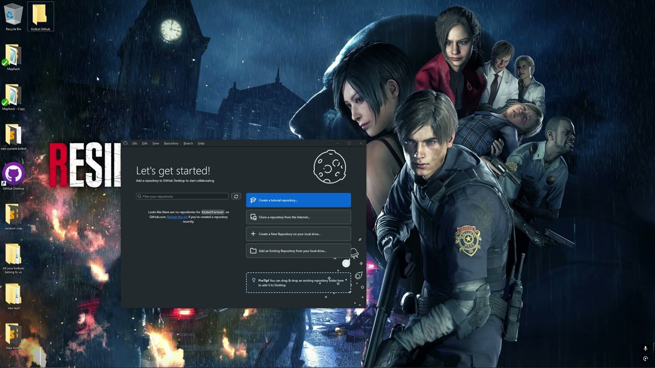 How to download and update Kolbot 2025 using Github Desktop