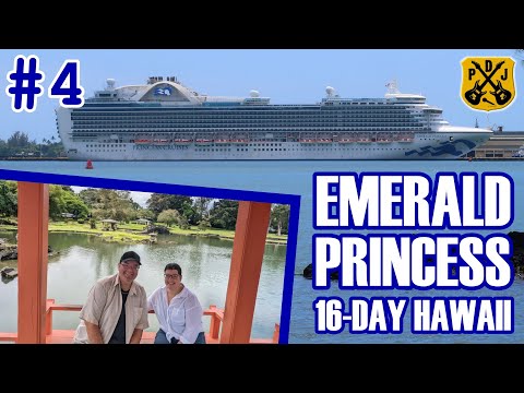 Emerald Princess Pt.4 - Hilo Hawaii, Carlsmith Beach Park, Lili'uokalani Gardens, Farmers Market