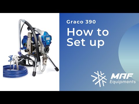 GRACO 390PC: How to Set up