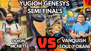 Yugioh Genesys Semi Finals: Odion Vs Vanquish Soul!