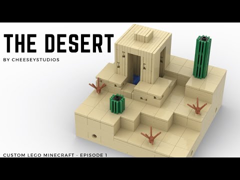 The Desert! Custom LEGO Minecraft - Animation