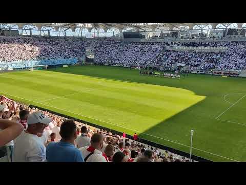 ŁKS ŁÓDŹ - Odra Opole 03.06.2023 Pożegnanie Dąbrowskiego i Trąbki przed meczem