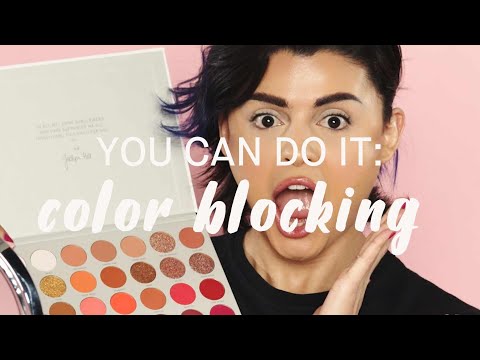 You can do it: Color blocking luomivärin kanssa