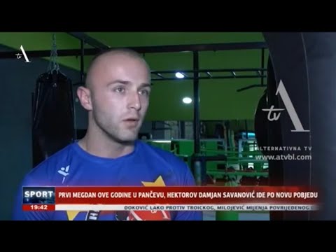 Damjan Savanović intervju za ATV pred “MEGDAN - ZA BOLJE SUTRA” |PANČEVO| [HEKTOR TEAM]