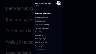Download lagu Lirik Lagu : Pergi Pagi Pulang Pagi - Armada #songs #lirikterjemahan #liriklagu #songlyrics #fyp mp3