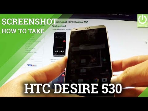 How to Take Screenshot on HTC Desire 530 - Edit / Delete Screenshots