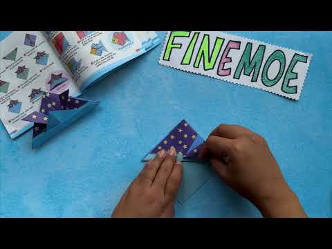 28. Horn Hat - Finemoe Origami Tutorial