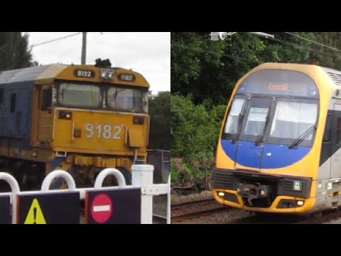 81 Class Loco + H Set | Tempe railway station NSW