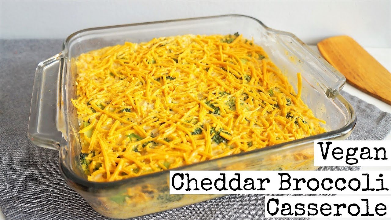 Vegan Cheddar and Broccoli || Casserole Recipe