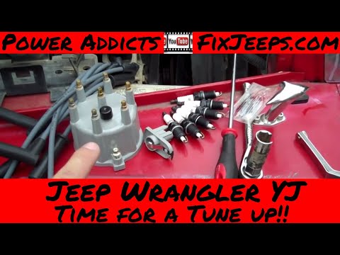 1991 Jeep Wrangler YJ tune up