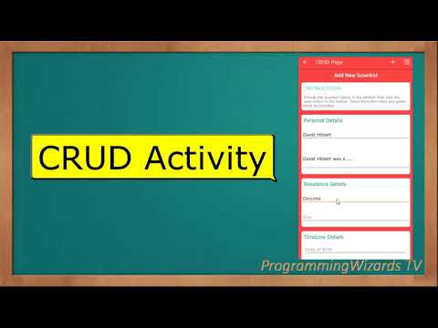 Android Projects S1E13: Pioneer Scientists - CRUD Activity
