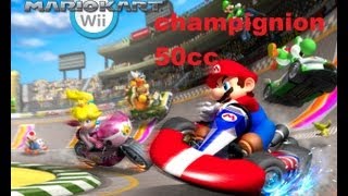 preview picture of video 'Mario Kart WII- coupe champignion 50cc'
