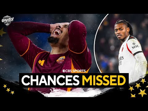 Roma squander chances as AC Milan escapes Stadio Olimpico with a point