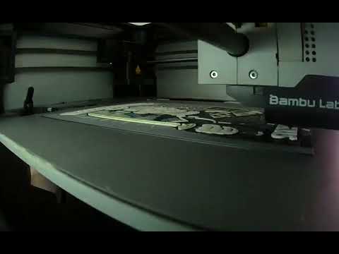 „3D Foto Maker: Samurai Karikatur als 3D-Druck“