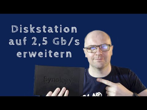 Diskstation erweitern auf 2,5 Gb/s im Netzwerk