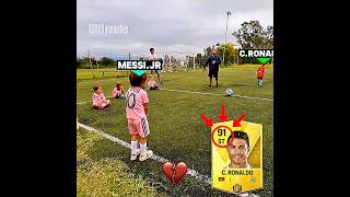 Messi jr x Ronaldo Skills🤣🔥