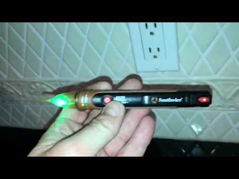 Southwire Brand Dual Range Non-Contact AC Voltage Detector [SOUTHWIRE VOLTAGE TESTER REVIEW]