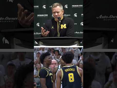 Dusty May says he wasn't "familiar" of MSU's tradition 👀 #basketball #tradition #msu #michigan
